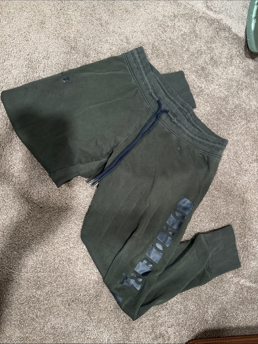 Under Armour Dark Green Sweatpant Joggers